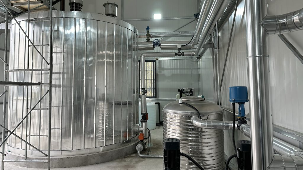 Thermal heat storage installed at Rudong Knitit